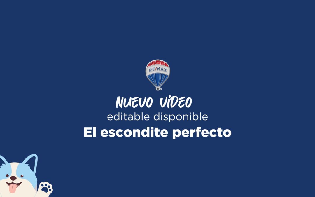 ¡Nuevo video descargable del mes! El escondite perfecto